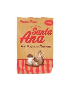 Patatas fritas artesanas Santa Ana pack de 2 bolsas de 170 g