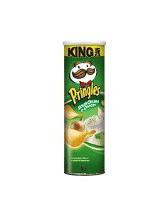 Aperitivo frito sabor Sourcream and Onion Pringles tubo de 1
