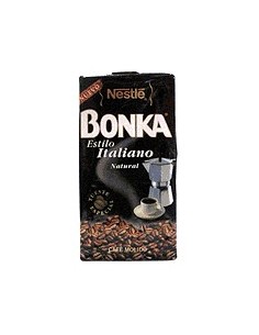 Café molido natural estilo Italiano Bonka