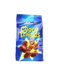 Barquillos recubiertos de chocolate con leche 'Choco Friends