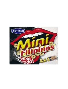 Mini Filipinos con chocolate blanco Artiach