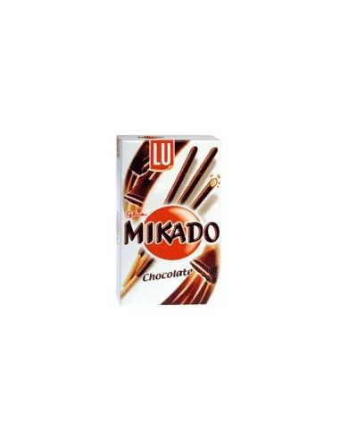 Mikado con chocolate Lu