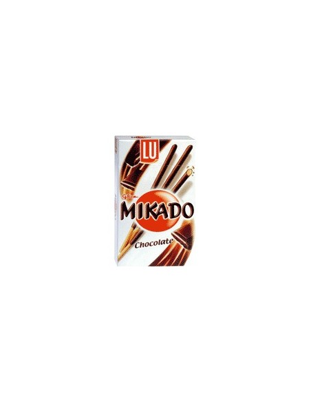 Mikado con chocolate Lu