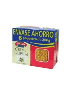 Galletas doradas Gullón 'Creme Tropical"