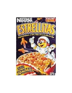 Cereales de maíz, trigo y avena con miel Estrellitas de Nest