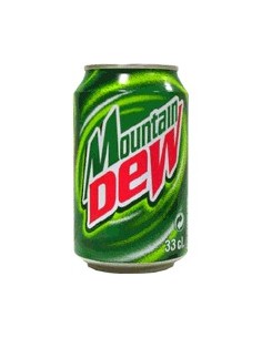 Bebida refrescante de extractos Mountain Dew