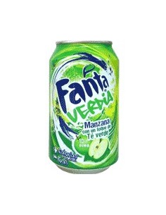Bebida refrescante de manzana Fanta