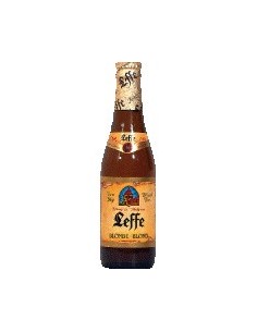 Cerveza belga rubia Leffe