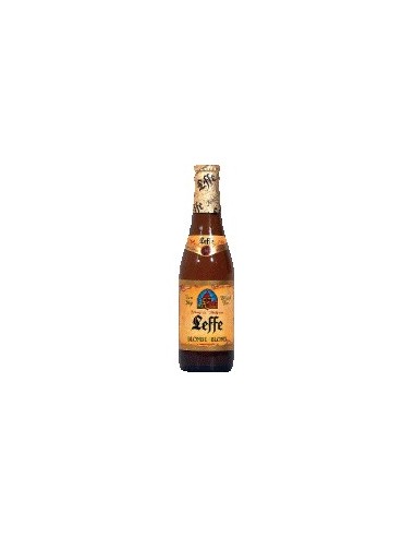 Cerveza belga rubia Leffe