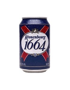 Cerveza francesa rubia Kronenbourg