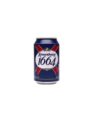 Cerveza francesa rubia Kronenbourg