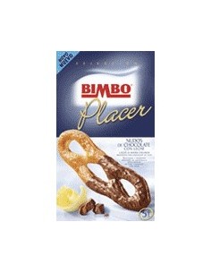 Nudos de hojaldre con chocolate con leche Bimbo