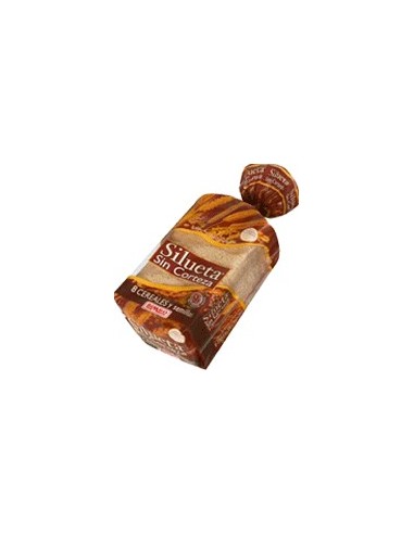 Pan de molde integral sin corteza 8 cereales Silueta de Bimb