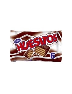 Barrita crujiente con chocolate con leche Huesitos de Cadbur
