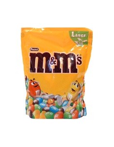 Cacahuetes de chocolate con leche y azúcar m&m's