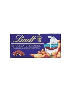 Chocolate extrafino con leche y almendras Lindt