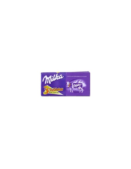 Chocolate extrafino con leche Milka