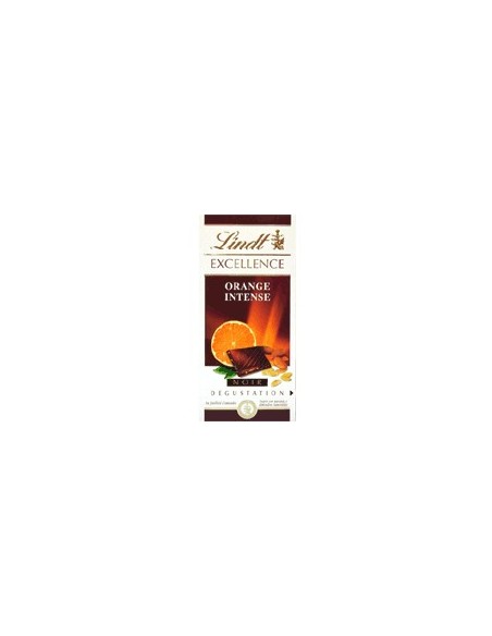 Chocolate negro extrafino con naranja y almendras Lindt