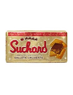Turrón de chocolate con galleta Suchard