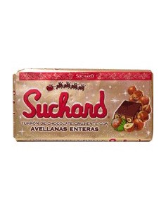 Turrón de chocolate crujiente con avellanas Suchard