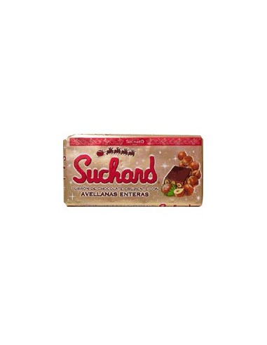 Turrón de chocolate crujiente con avellanas Suchard