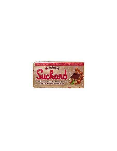 Turrón de chocolate crujiente con avellanas Suchard