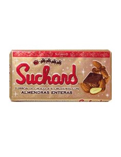 Turrón de chocolate y almendra Suchard