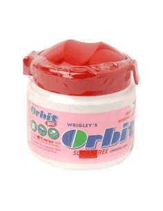 Chicles sin azúcar de Fresa Orbit