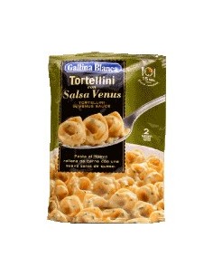 Tortellini con salsa Venus Gallina Blanca