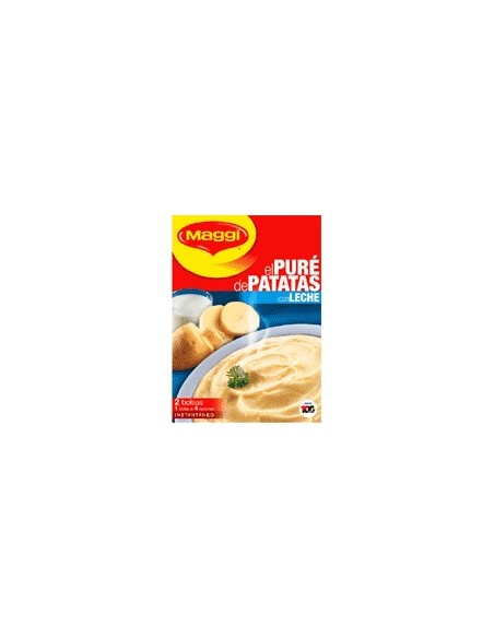 Puré de patatas instantáneo con leche Maggi