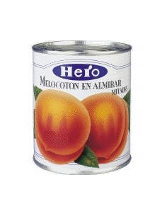 Melocotón en almíbar, mitades Hero