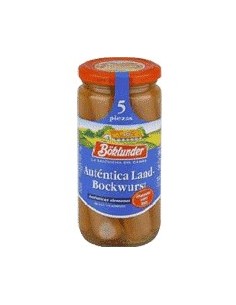 Salchichas cocidas Bockwurst Böklunder