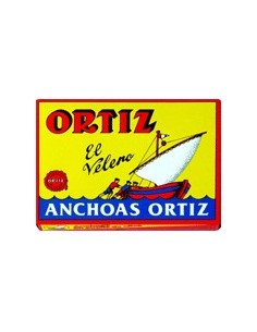 Anchoas del Cantábrico en aceite de oliva 'El Velero' Ortiz