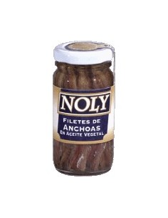 Filetes de anchoa en aceite vegetal Noly