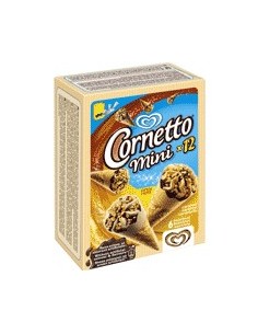 Miniconos de avellana y caramelo 'Cornetto Miniature' Frigo
