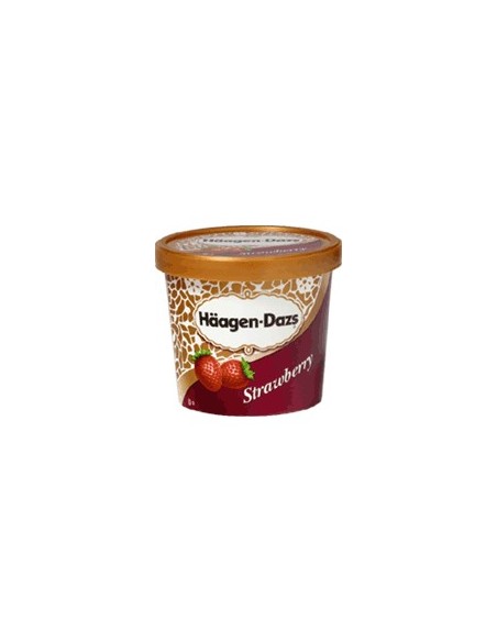 Helado Strawberry Häagen Dazs