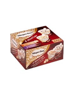 Minitarrinas sabor nueces de macadamia y dulce de leche Häag