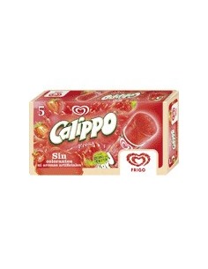 calippo fresa 5 uds. Frigo pack de 5 uds