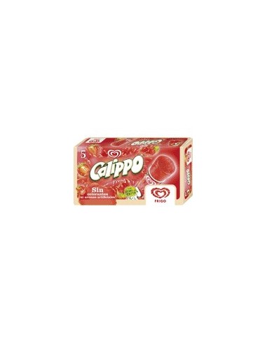 calippo fresa 5 uds. Frigo pack de 5 uds