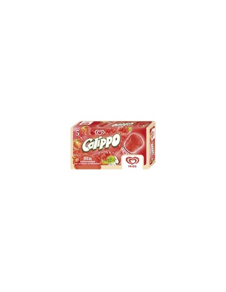 calippo fresa 5 uds. Frigo pack de 5 uds