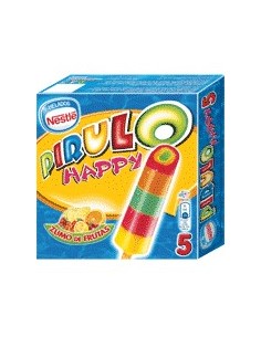 Helado pirulo happy Nestlé Caja de 5 uds