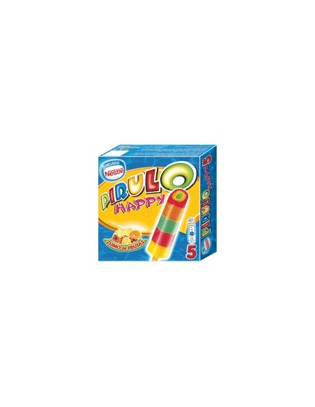 Helado pirulo happy Nestlé Caja de 5 uds