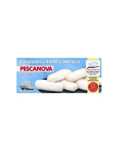 Corazones de filete de merluza Pescanova