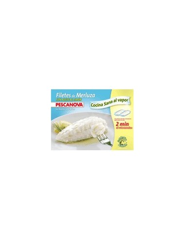 Filetes de merluza con aceite al limón 'Cocina sana al vapor