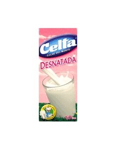 Leche desnatada Celta