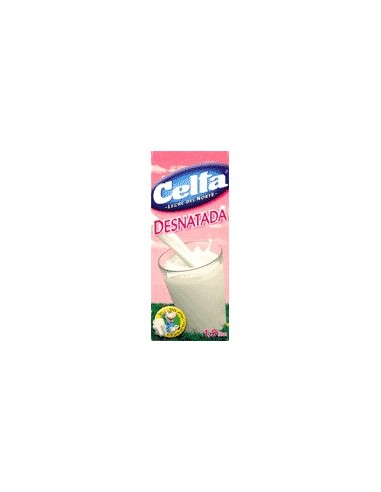 Leche desnatada Celta