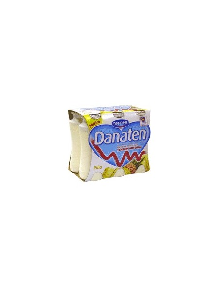 Yogur piña Danaten Danone 6 unidades de 100 g