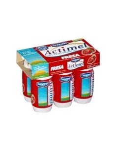 Actimel con fresa para beber Danone
